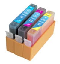 Inkjet cartridges individual colors