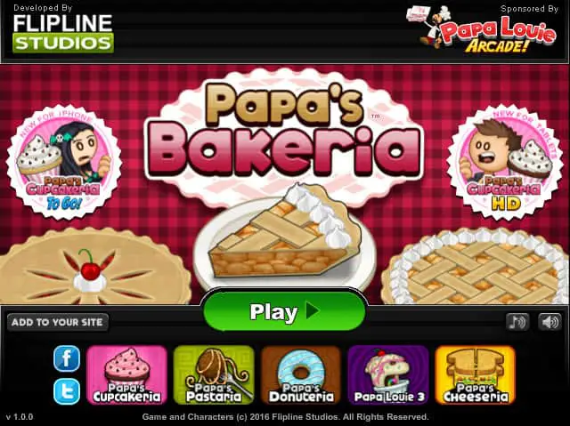 Test Your Skill At Baking Pies At Papa S Bakeria Noobie