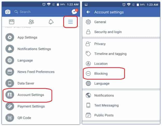 how to unblock my blocked facebook account