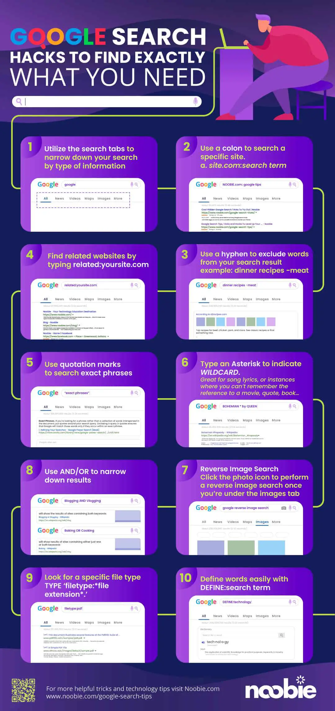 Google Search Tips, Tricks and Hacks To Level Up Your Internet Experience [INFOGRAPHIC]