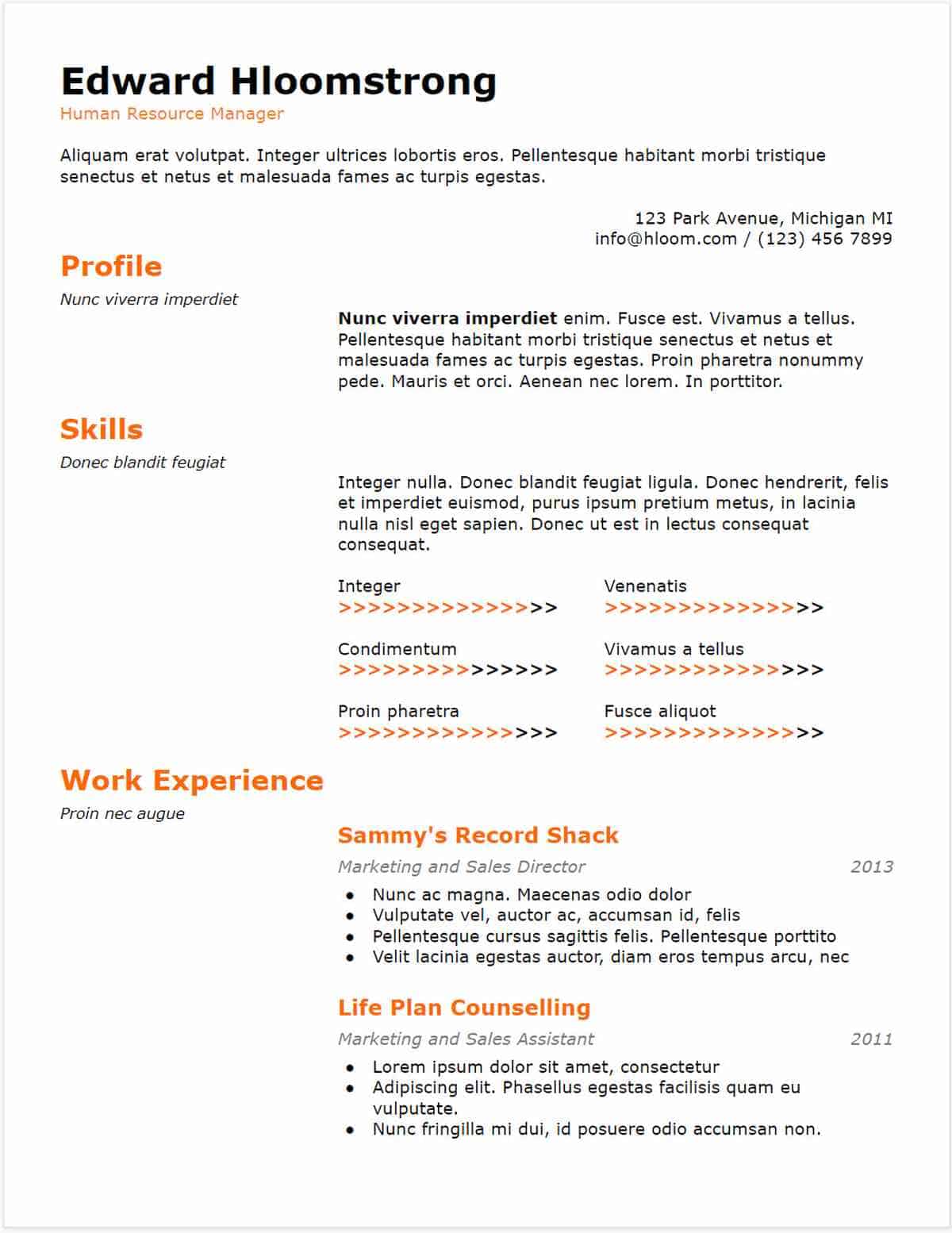 30 Google Docs Resume Templates [Downloadable PDFs]1200 x 1554