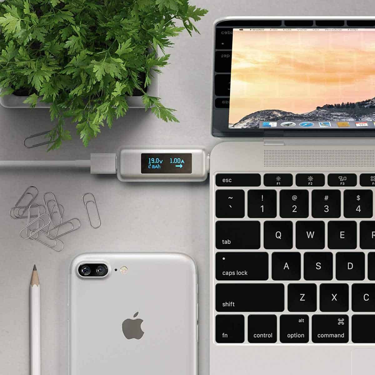 Satechi USB-C Power Meter Tester | Best Macbook Accessories for 2019