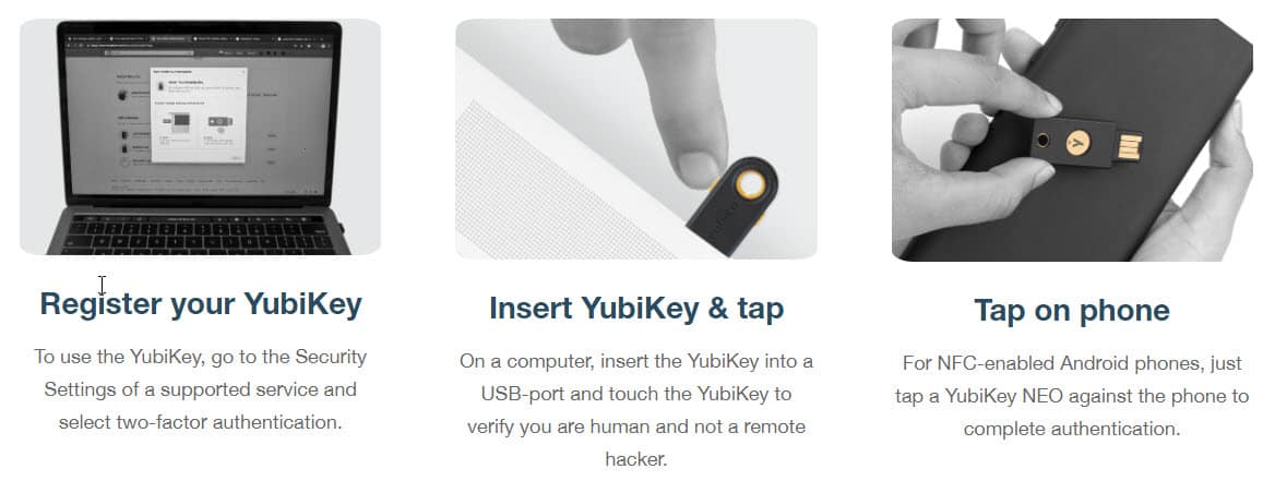 How the YubiKey works